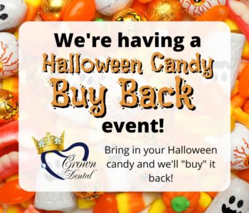 We're having a Halloween Candy Buy Back Event