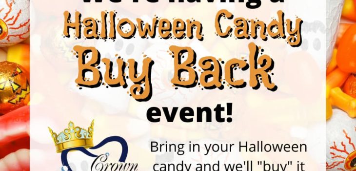 We're having a Halloween Candy Buy Back Event