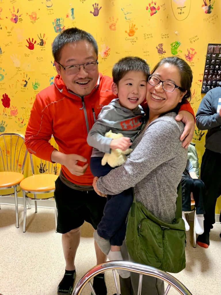 Dr. Jennifer Chen and her family